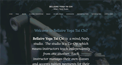 Desktop Screenshot of bellaireyogataichi.com